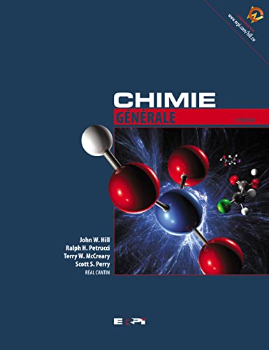 Chimie générale - 2e édition: Manuel + version ... [French] 276132434X Book Cover