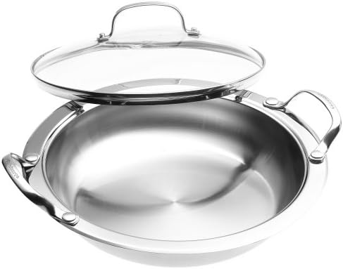 Cuisinart 7BSR-28 Stainless 11-Inch Round Buffet Servers , Silver