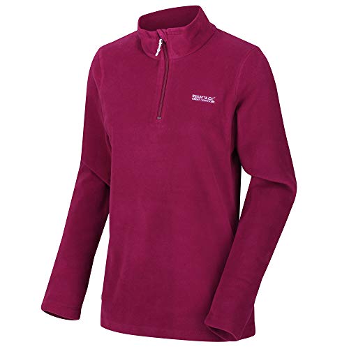 Regatta Womens Sweethart Outdoor Active Fleece ligero de media cremallera, anti bolitas y secado rápido: perfecto para actividades al aire libre, caminatas, senderismo y acampadas