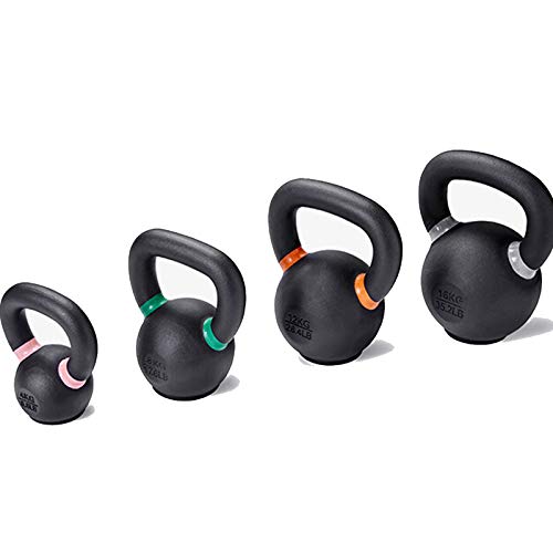 Foto von LIQIANG Gusseisen Kettlebells, Schwergewichts-Kettlebells Für Cardio-Muskeltraining-Gewichtheben Und Fitness-Training Kettlebells