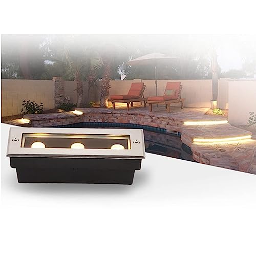 Faretto Incasso LED da Esterno - Faretti Ad Incasso Giardino, Lampada da Terra da Giardino per Esterni Lampada da Terra Impermeabile per L'illuminazione del Percorso (Color : Green, Size : 85-245V(6