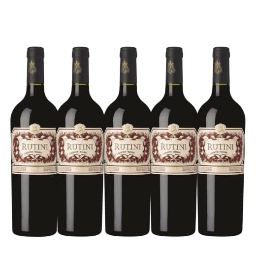 Rutini Cabernet Sauvignon Malbec - Vinho Argentino - 5 unidades