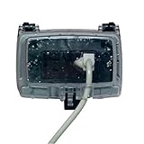 Intermatic WP1010HC 1 Gang Horizontal 3-1/8-Inch Outdoor Box, Clear