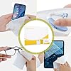 MOSSLIAN 100 Pièces lingettes Appareil Auditif, Lingettes Nettoyantes pour Embouts Auriculaires,Lunettes, Ecran, Telephone