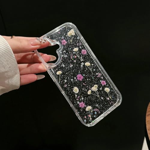 Coque iPhone 17 Pro florale violette idéale pour illuminer vos tenues du quotidien - 7