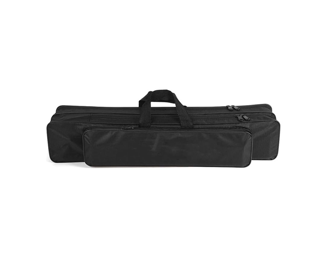 Suwequest Borsa portatile per canna da pesca, 70 cm/80 cm, custodia per attrezzi da pesca, organizer per attrezzi da pesca