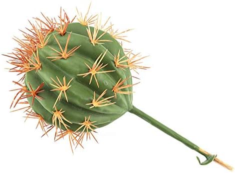 Fdit1 Artificial Flowers Cactus Ball Unpotted Simulated Cactus Succulents Plants for Home Office Decor