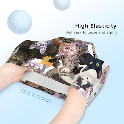 Portraits Of Cats Girls' Underwear Soft Cotton Little Girls Panties Comfort Briefs4