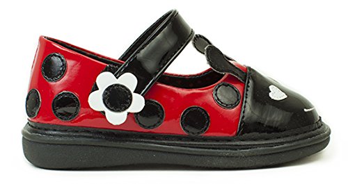Wee Squeak Toddler Squeaky Shoes Lily the Ladybug3