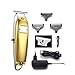TTXNJKBF Hair Trimmer All-Metal Cord/Cordless Detail Triimer with T-Blade Detailer USB Charge 1400mAh High Speed Motor Hair Care and Styling