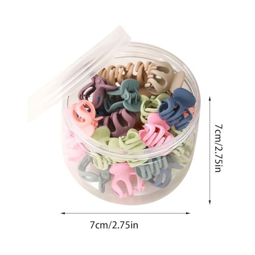 Grampos de cabelo garra pequena, clipe de garra de polvo | 30X pequenos grampos de cabelo portáteis