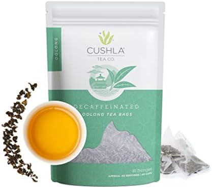 Amazon.com : Decaf Oolong Tea Bags, Decaffeinated Hot or Cold Brew ...