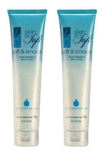 2 Creme Depilatório Para O Corpo Skin So Soft Avon