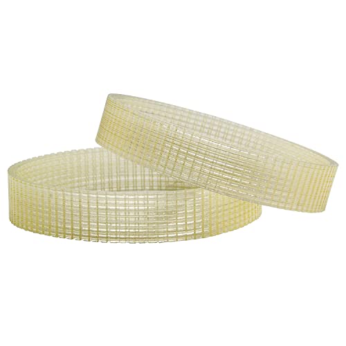 285968-00 Planer Drive Belt Replacement for DeWalt DW733, Craftsman 351217130-2 Pack Planer Drive Belt, Orange - Image 3
