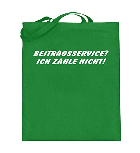 Sac en toile de jute vert clair 38x42cm avec de longues anses pour vos courses