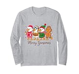 Photo Gallery merry goosemas cute festive goose christmas maglia a manica Photo Gallery merry goosemas cute festive goose christmas maglia a manica