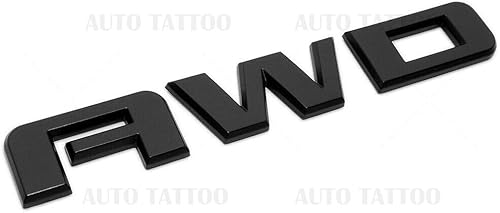 Miniatura 2 de 1 emblema de letra de Acadia Terrain Liftgate AWD 2010-2020 de repuesto para Acadia Terrain (negro mate)