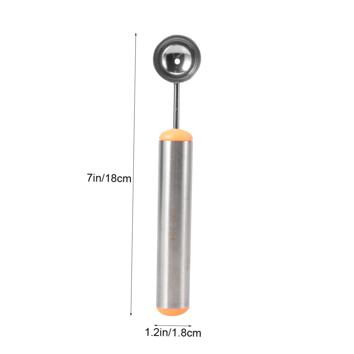 COLLBATH 304 Stainless Steel Fruit Ball Digger Fruit Scoop for Home Multifunctional Safe Easy to Use