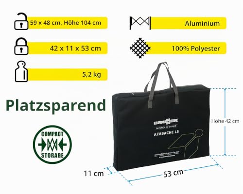 BRUNNER Campingschrank Azabache LS