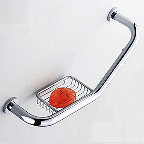 Barre de sécurité douche et poignée de support anti-slip chrome - 3