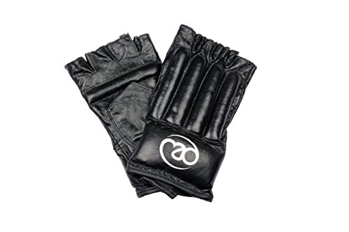 Fitness Mad Fingerless Leather Bag Mitt (Small)
