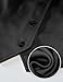 luvamia Vest Tops for Women Trendy Fashion Casual Summer Cropped Dressy Suit Vests Button Up Sleeveless Waistcoat Womens Black Vest Black Large Fits Size 12 Size 14