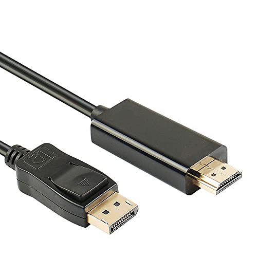 MaK WOrLD® DisplayPort DP to HDMI Cable Converter Adapter for Lenovo, Dell, HP, Asus etc Black 5 Meter (B096Q9GGYW) Amazon Price History, Amazon Price Tracker