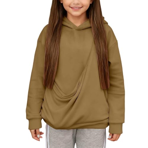 Sweat à capuche fille motif chiot et chat, le cadeau idéal pour jeune fille 12 ans