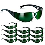 CARLANY Set of 10 IPL Safety Glasses, 200-2000nm Eye Protection Glasses for IPL Laser Hair Removal Treatment and Laser Cosmetology Operator Eye Protection
