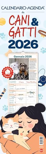 Cani e gatti. Calendario-Agenda 2026