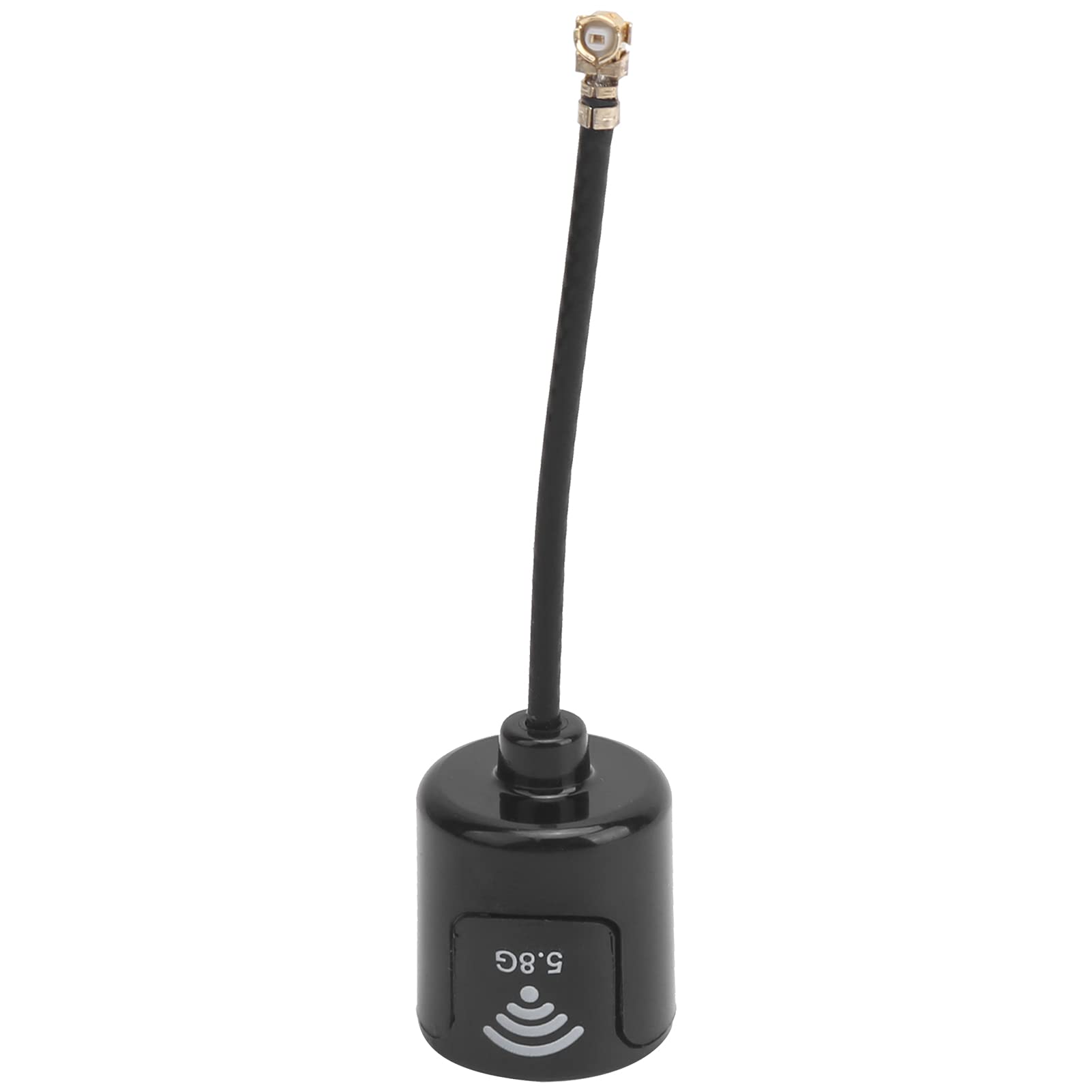 QANYEGN 5.8Ghz RHCP Antenna, 2.8dBi Long Range Antenna, High Gain UFL Interface Long Aerial for RC Aircraft FPV (Black)