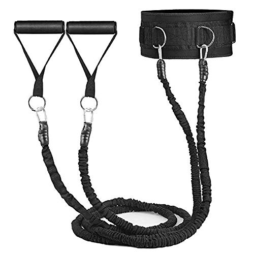 YNXing Cuerda de entrenamiento de látex, elástica, para piernas y cintura, ideal para parques al aire libre, cancha de baloncesto, 2 o 3 m de longitud, 2m Cover