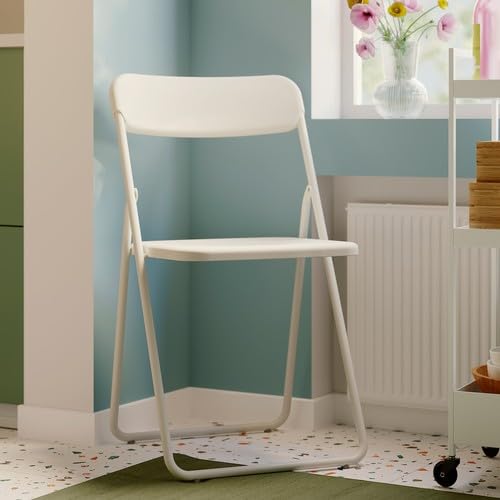 Amazon｜IKEA イケア 折りたたみチェア ホワイト m90592738 VIHALS