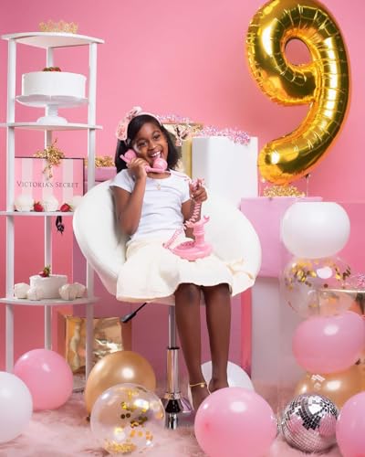Image of Gold Number 27 Balloon 40 inch, 27 Number Balloons, 27th Gold Birthday Decorations, 27 Year Old Women Men Golden Party Supplies