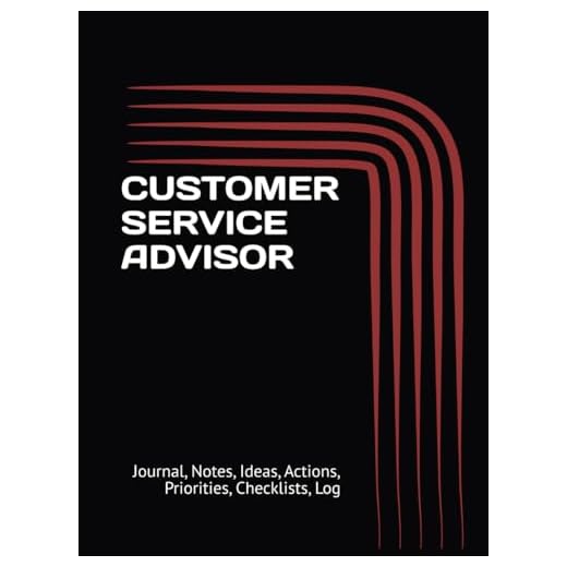 Customer Service Advisor Journal