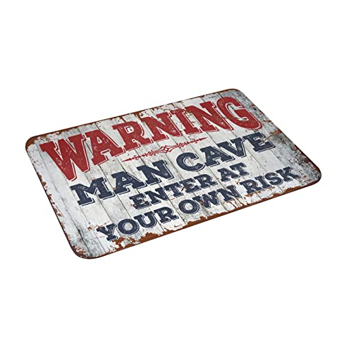 Tapis de porte Knock Before Entering 50 x 80 cm aux finitions soignées - 5