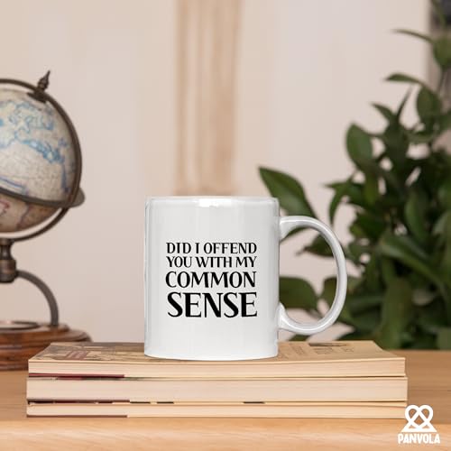 Taza cerámica blanca de 11 oz con diseño divertido miniatura 5