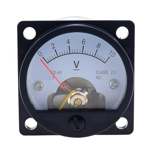 Voltmètre rond CC SO-45-V pour surveiller la tension continue 300V