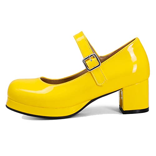 StyliShoes Scarpe da Donna Mary Jane Buckle