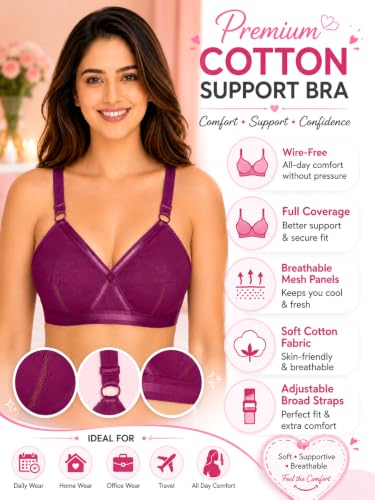 Image of SONA Women Bra,Minimizer Bra,Full Coverage Bra