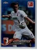 2018-19 Topps Chrome Bundesliga Refractors Blue Soccer #13 Michael Gregoritsch SER/150 FC Augsburg Official Premium Soccer Trading Card