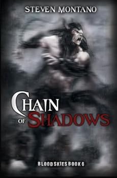 Paperback Chain of Shadows (Blood Skies) Book