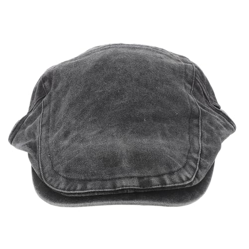 Homoyoyo Flat Hats for Women Women's News Boy Cap Fashion Vintage Beret Mens Flat Caps Black