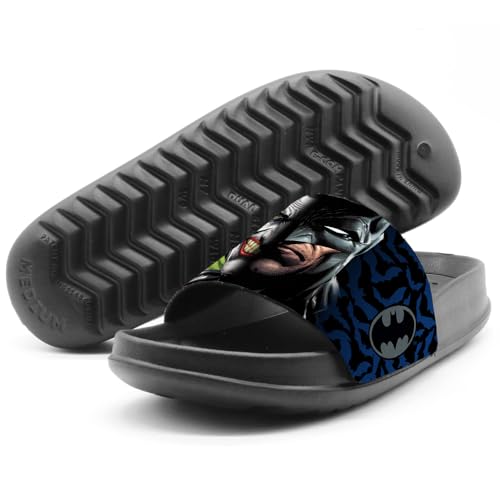 Popfunk Batman Joker Face Off Unisex Adult Slides Adjustable Flip Flop Sandals Officially Licensed Hypd Slydr Switch™4