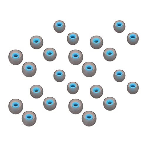 EMUKOEP 24 UDS Silicone Ears Plugs for Replacement Ears Comfortable Silicone to Block Excess Noise for Headphones for Headphones