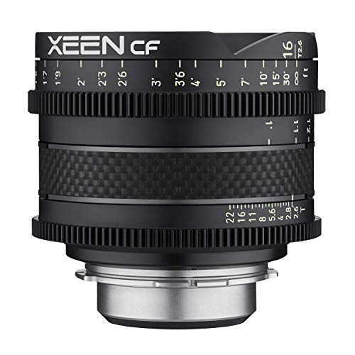 Ficha técnica Samyang Xeen CF 16 T2.6 Sony E Lente Negra - Fernando Cortés