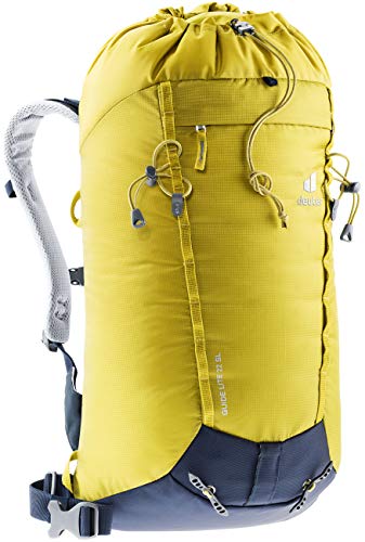 Deuter Women's Guide Lite 22 SL Alpine Backpack, Greenery Navy, 22 L