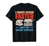 Festeggia la creatività con questa grafica a tema libro per le menti degli autori e degli scrittori di libri. Ideale per romanzieri, scrittori, autori e amanti dei topi di biblioteca che apprezzano la letteratura e l'arte della scrittura pubblicata.