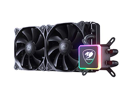 COUGAR 水冷一体型CPUクーラー Aqua 240 Intel/AMD両対応 リモートコントローラーRGB対応 CGR-AQUA 240 【国内正規品】