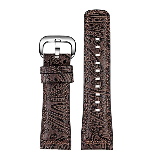 Bracelet en cuir vintage 28 mm pour montres STRAP M1 M2 P3, l'élégance intemporelle